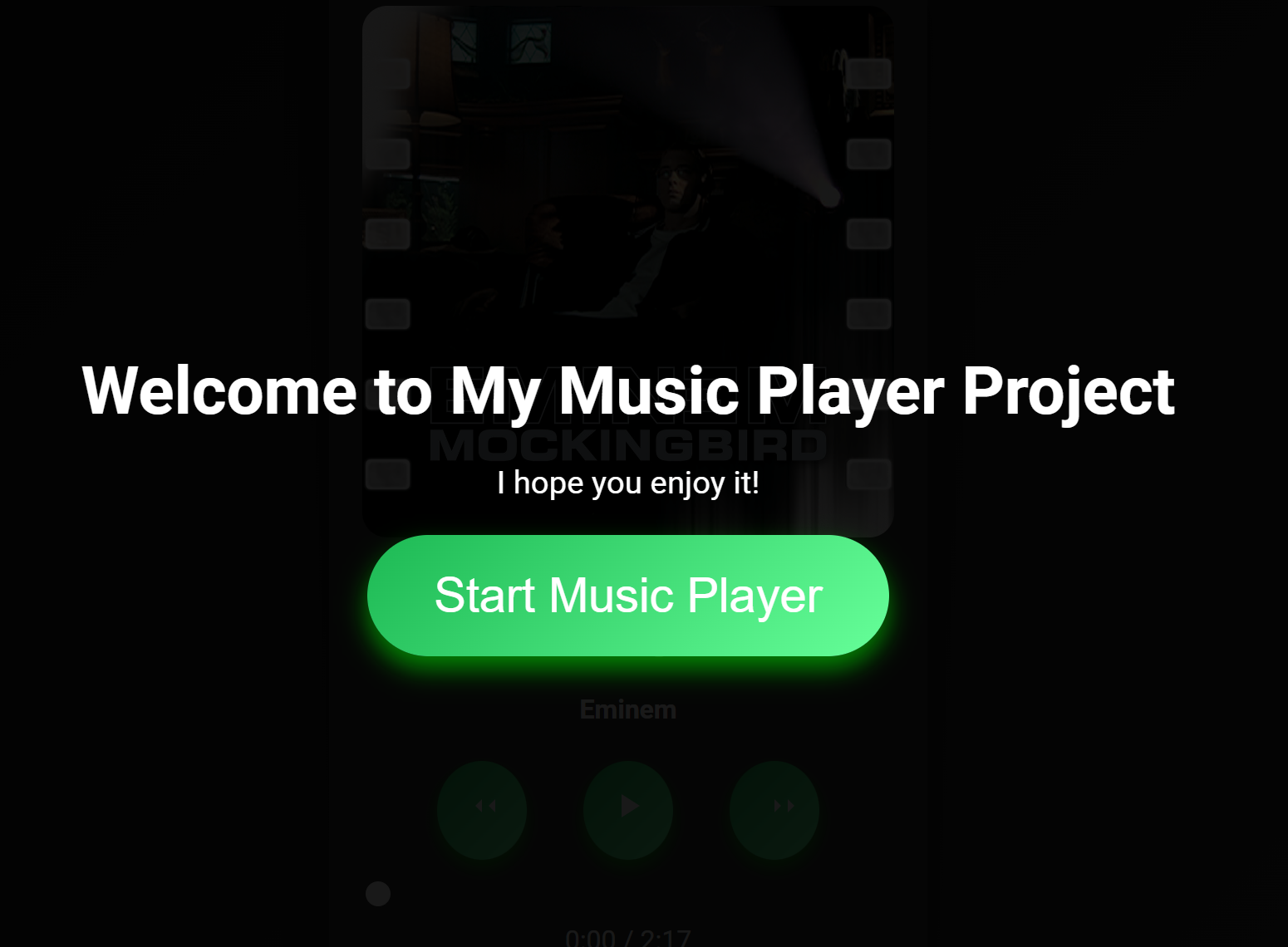 Music Player Project