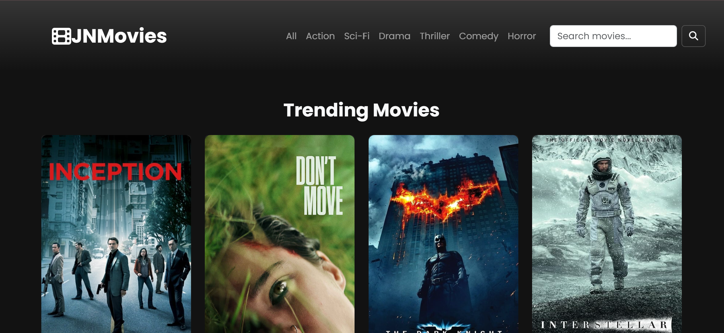 Movies Website Project